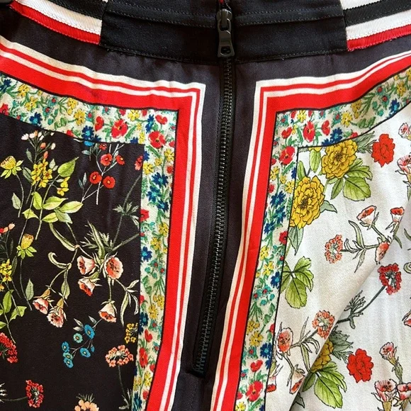 Alice + Olivia Multicolor Asymmetrical Skirt - Picture 8 of 12